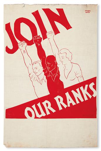 (CIVIL RIGHTS.) UNIONS. Join Our Ranks.